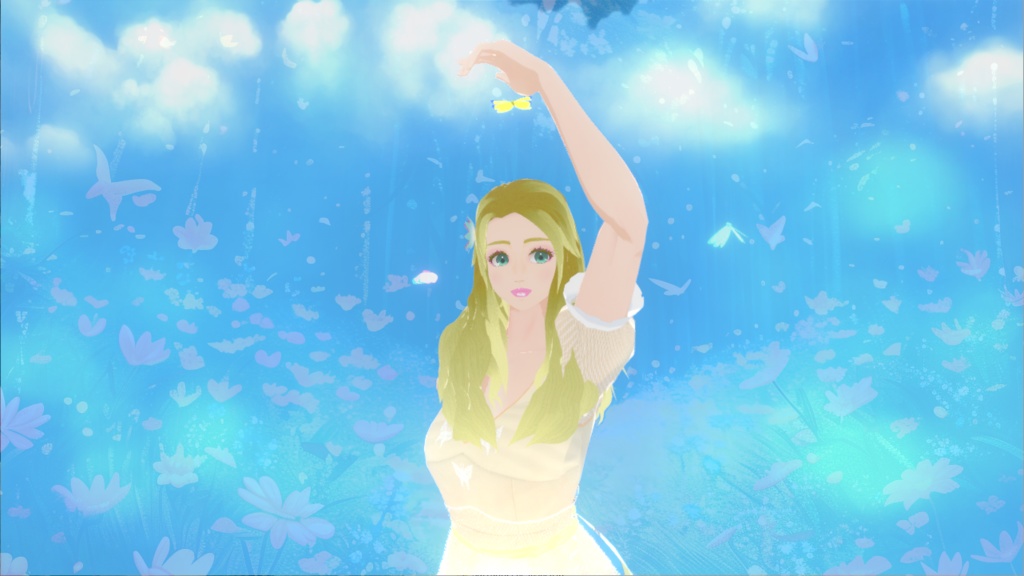 羽ばたく蝶-Flapping butterfly wings-【3D】