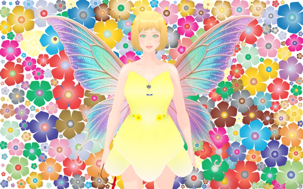 Fairy Wings - 3D -