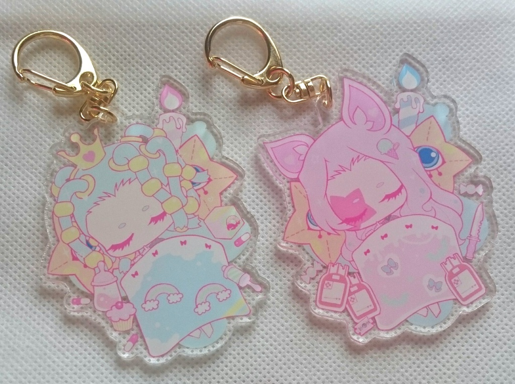 おねむアクキー