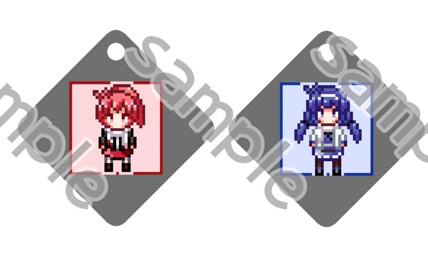 アクリルチャーム（ドット・宍戸＆葵）