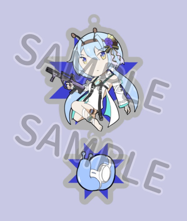 連結アクリルチャーム(夕霧&マイマイ)