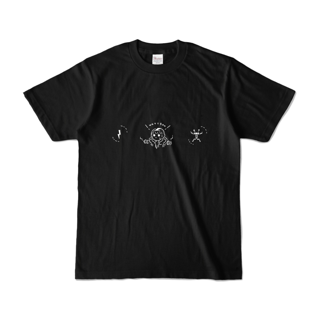 ApexデザインカラーTシャツ BK 【ワットソン】