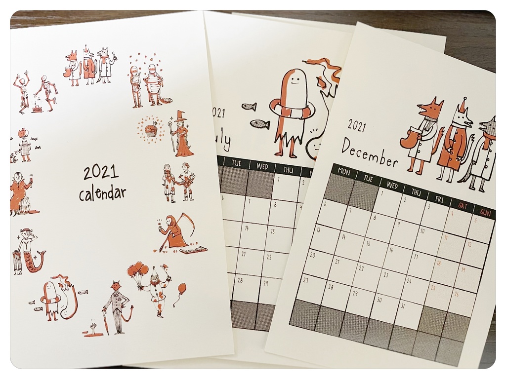 21年ハロウィンモンスターカレンダー Epidermis Booth 21年ハロウィンモンスターカレンダー Epidermis Booth