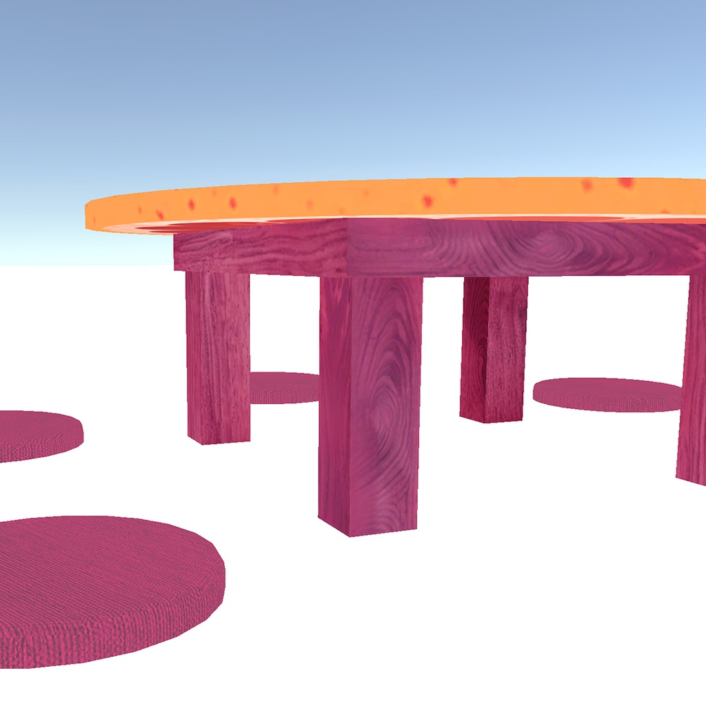 ピンクグレープフルーツのちゃぶ台