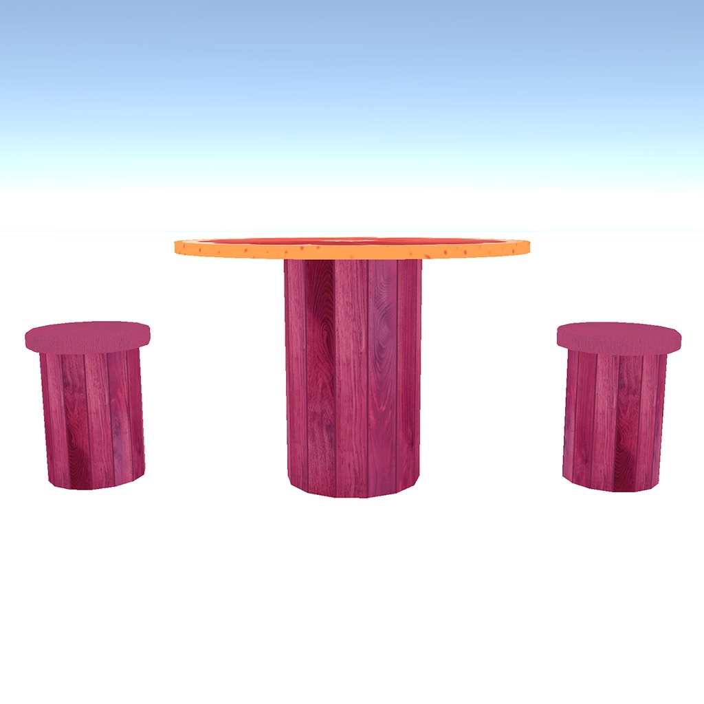 ピンクグレープフルーツの円卓