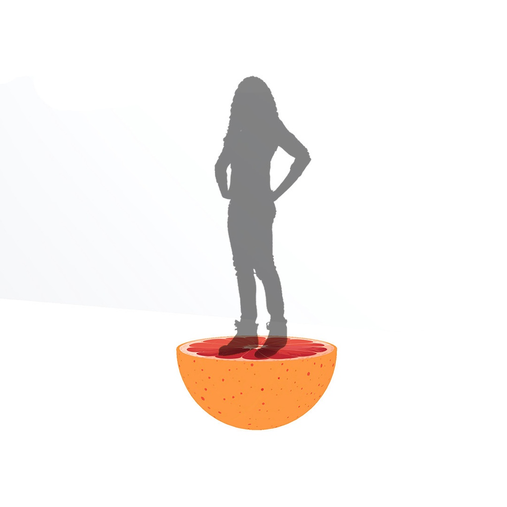 ピンクグレープフルーツのお立ち台