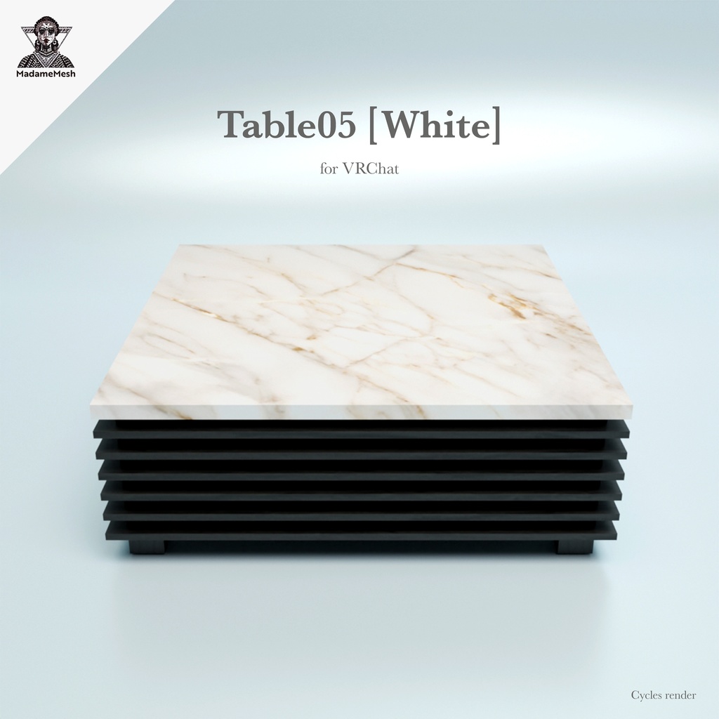 Table 05 [White]