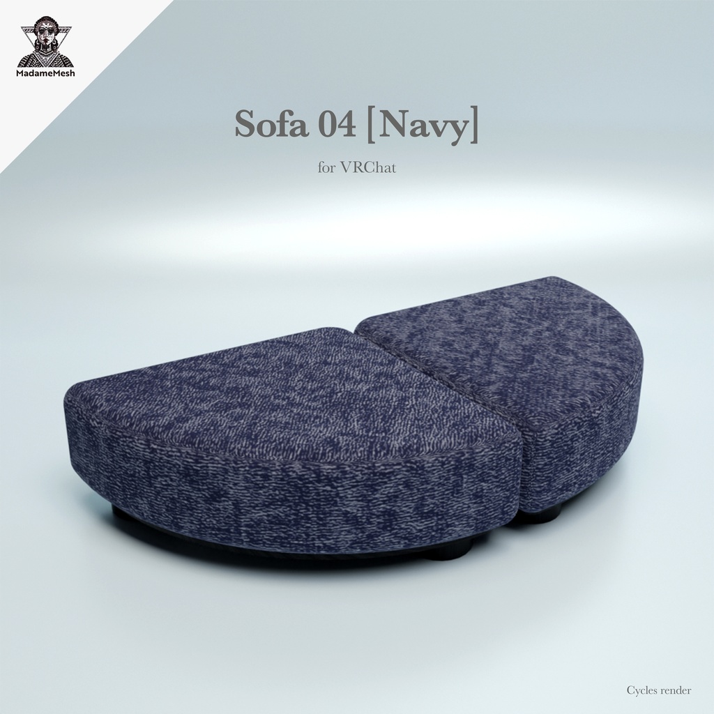 Sofa 04 [Navy]
