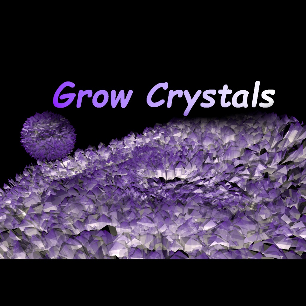 Grow Crystals + 水晶の置物△188