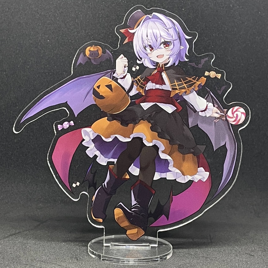 【受注販売10/29まで】アクリルスタンドフィギュア【秋季例大祭12ハロウィンアレンジ衣装レミリア（ミニハットver.）】