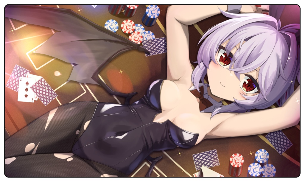 布ラバー製プレイマット【秋季例大祭12バニーレミリア】