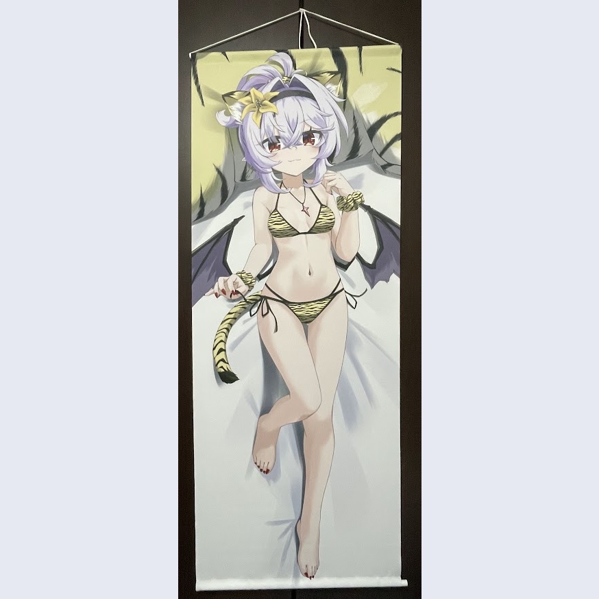 【受注販売1/17まで】全身タペストリー（600mm×1570mm）【C107虎柄ビキニレミリア】