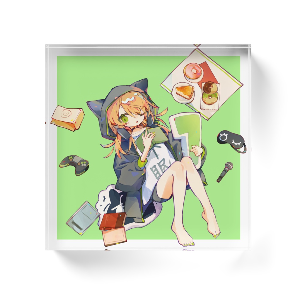 7周年アクリルブロック