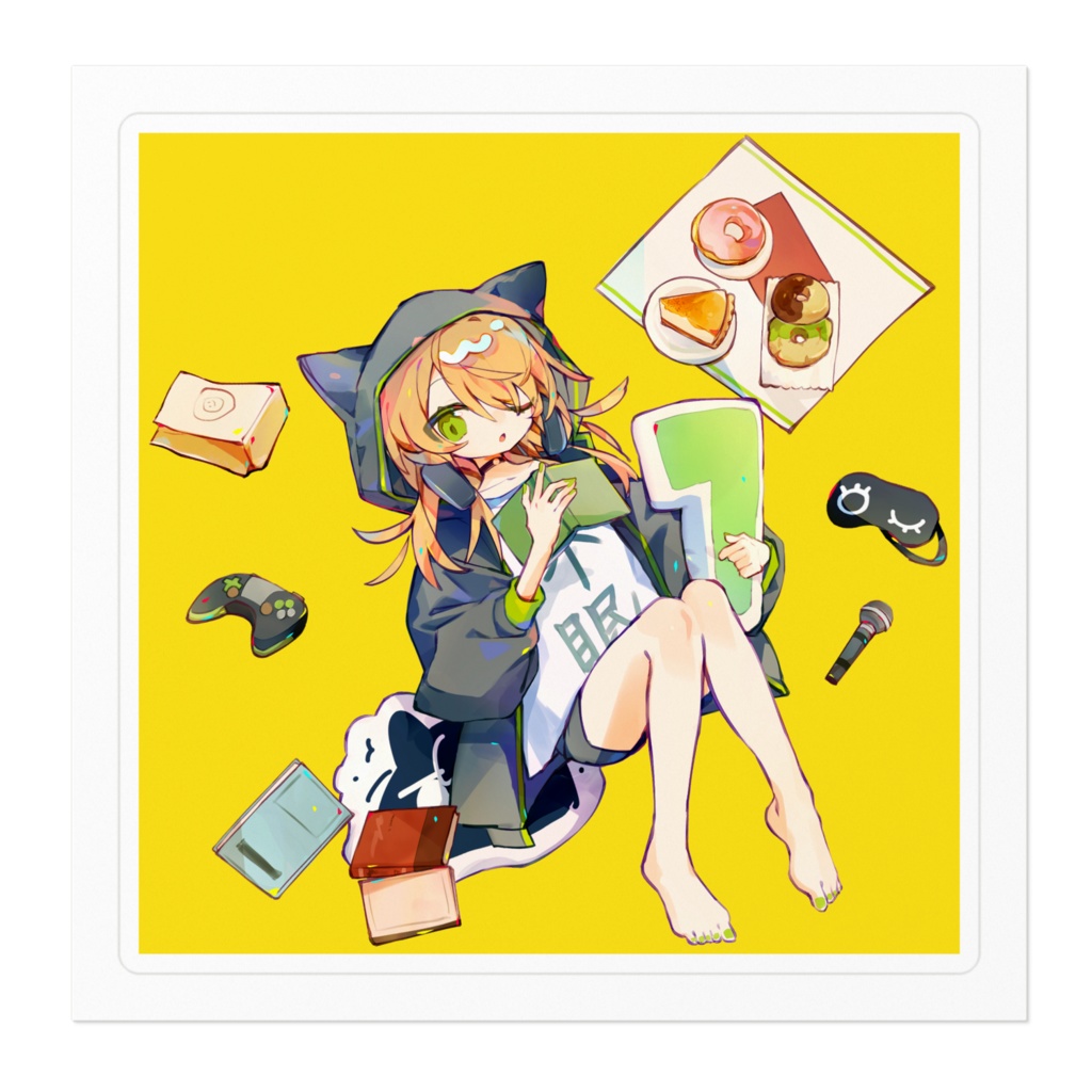 7周年ステッカー