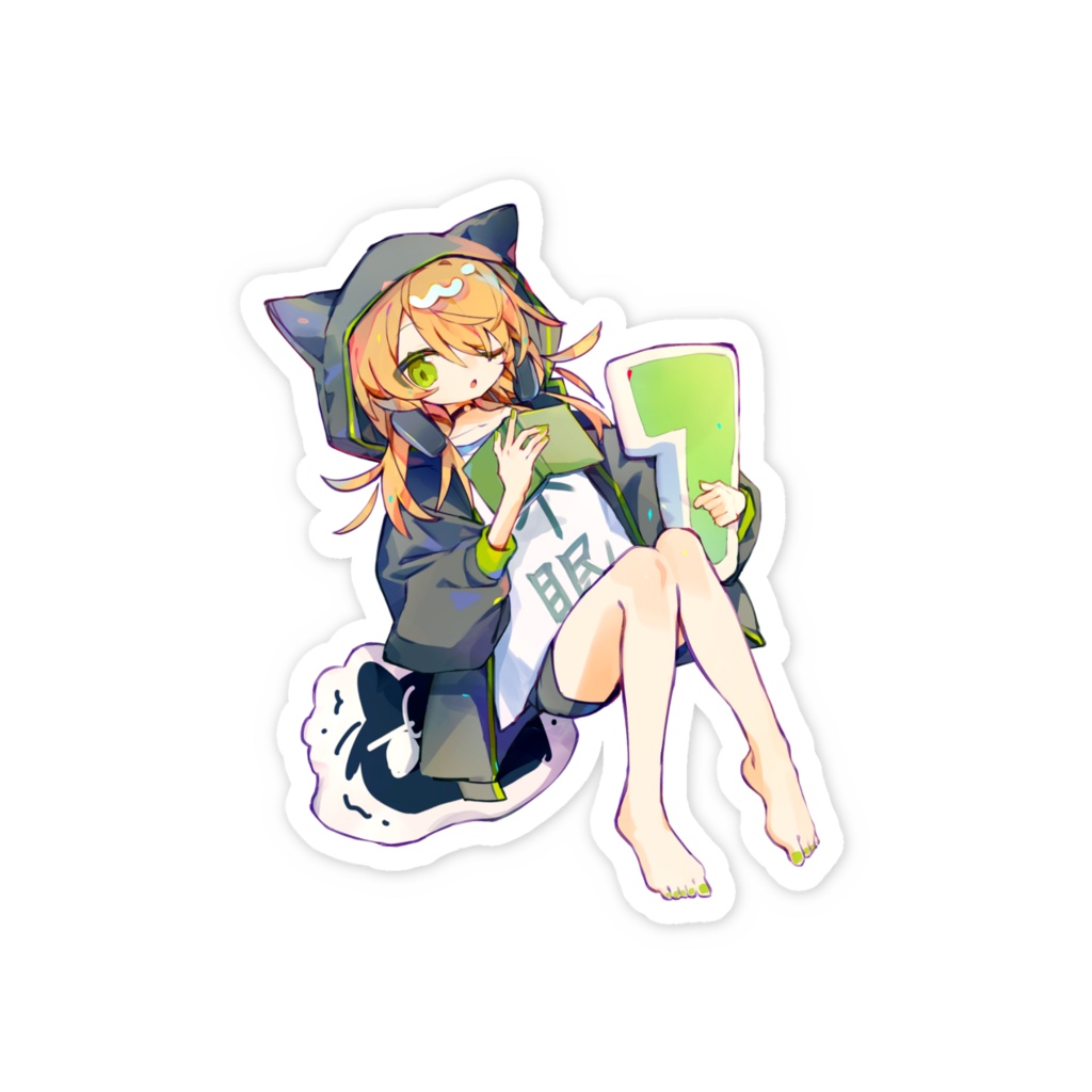 7周年スマホステッカー