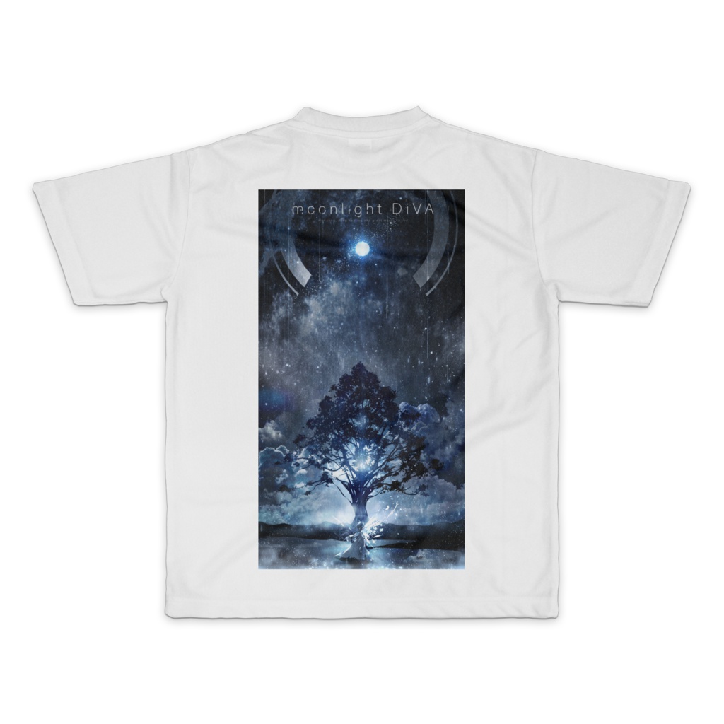 Moonlight Diva poly T-shirt