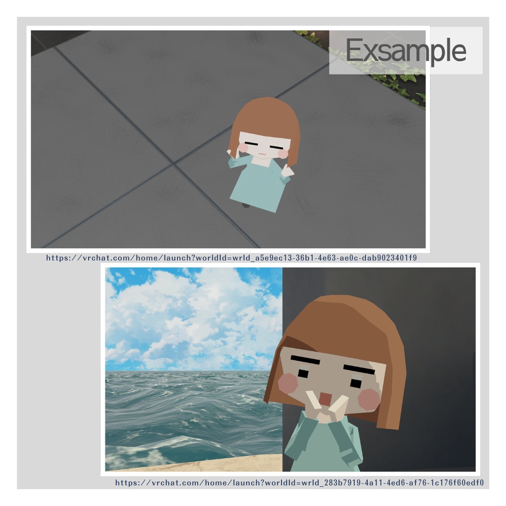 【無料】オリジナル3Dモデル「いっぽ」