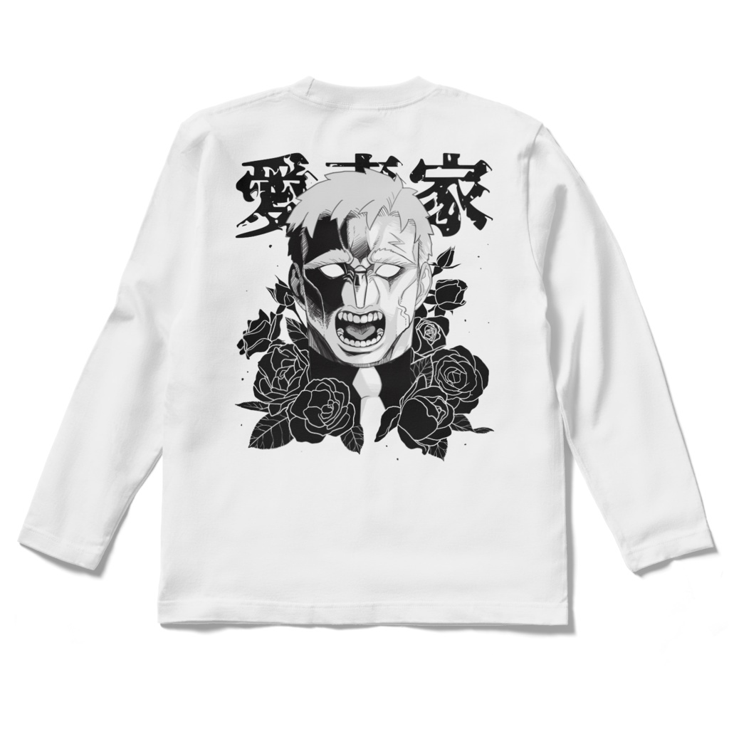 【ボスの顔面】両面Tシャツ