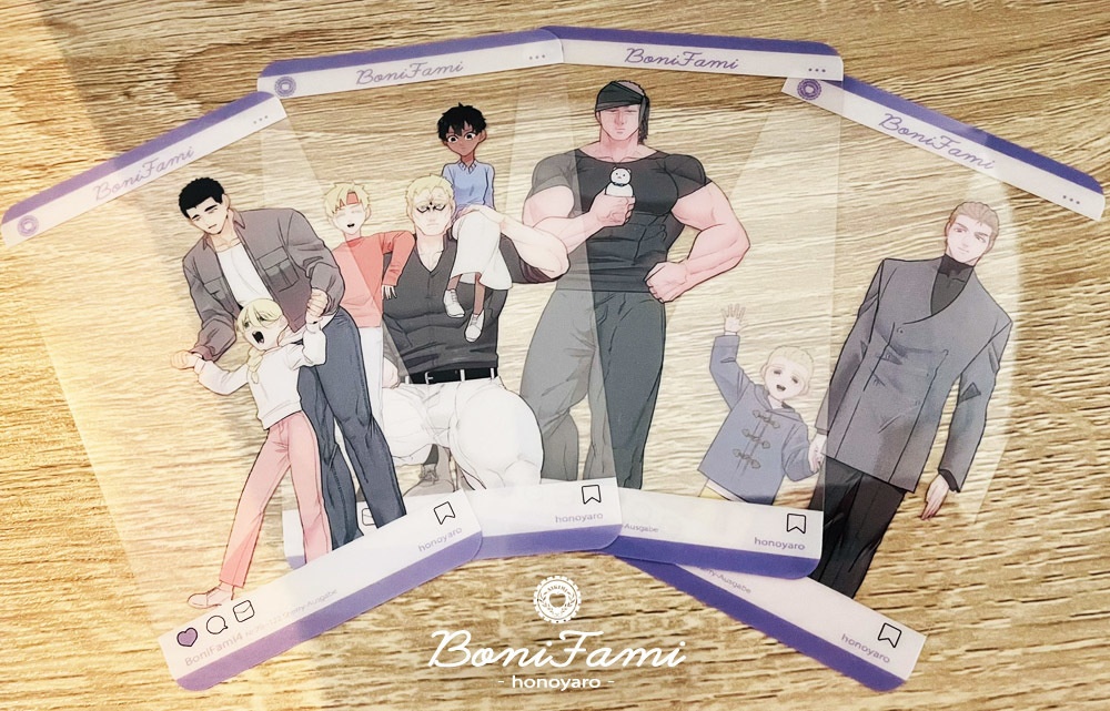 【自家通販】SNS風クリアカード