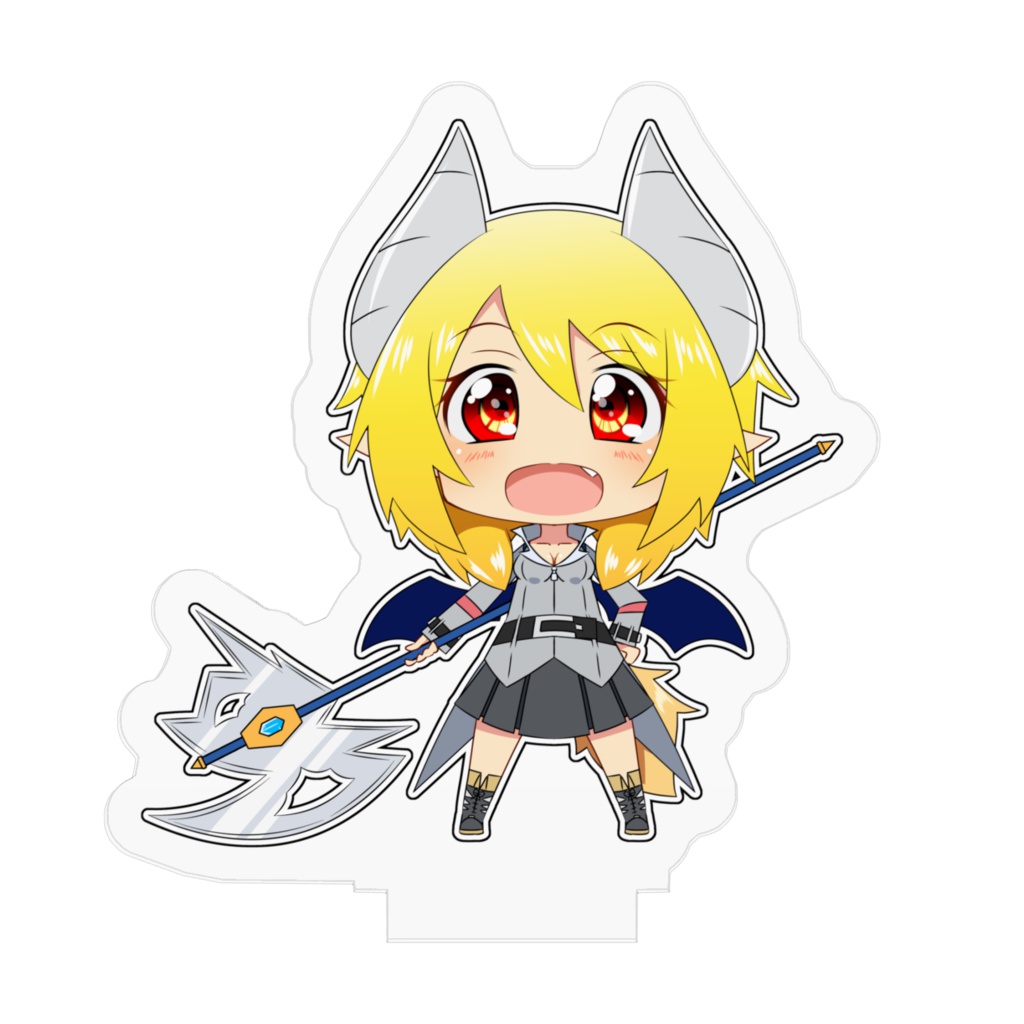 悪魔の狐 妖狐 アクリルフィギア