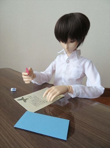 小物）箔押し便箋
