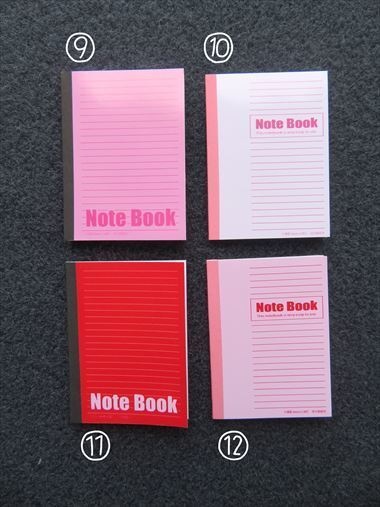 小物)ノート(罫線入り)第2弾