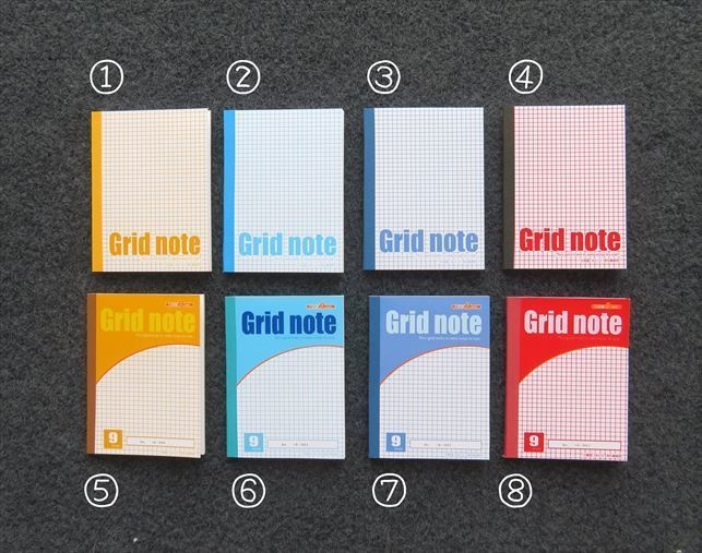 小物)方眼ノート
