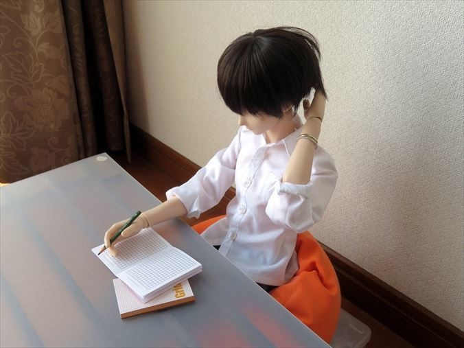 小物)方眼ノート