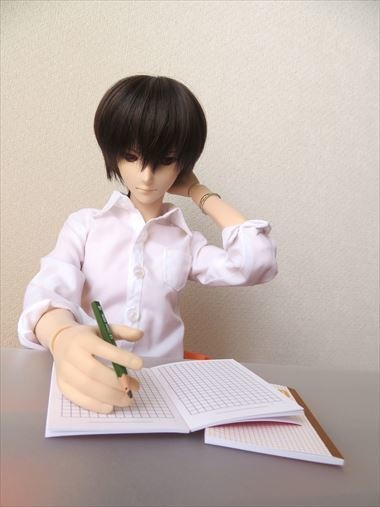 小物)方眼ノート