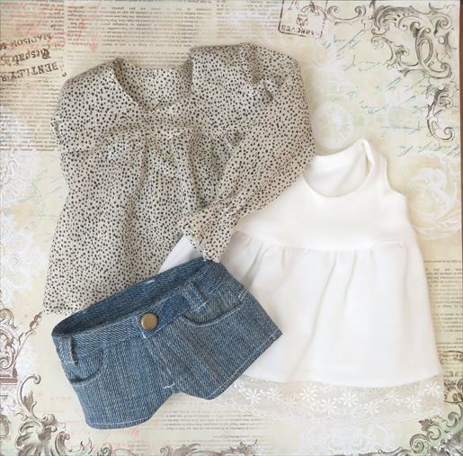 0070)DD用チンアナゴ柄セット