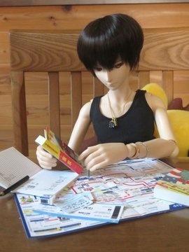 1/3サイズのちいさな切符