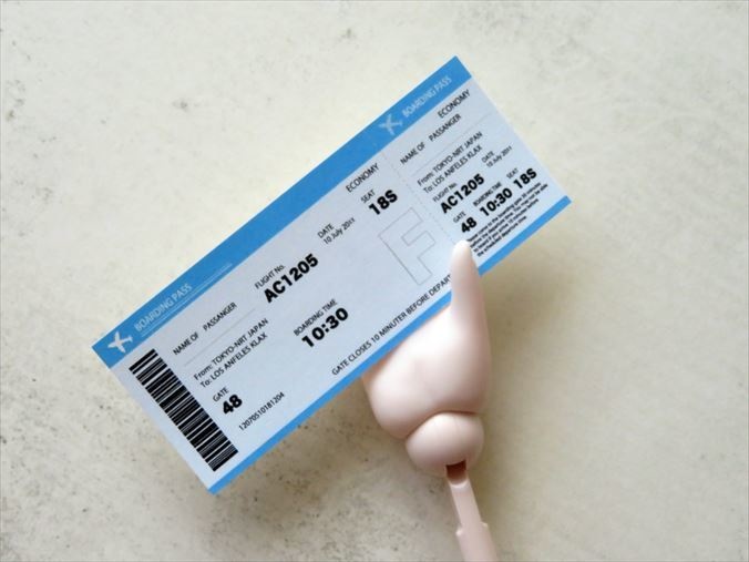 1/3サイズのちいさな切符