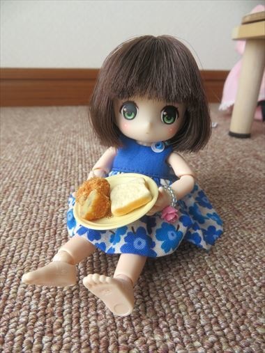小物）1/12サイズ　コロッケ