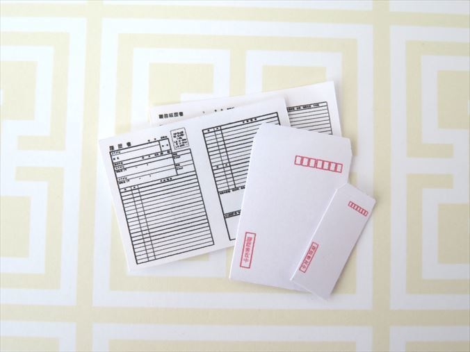 小物)1/12サイズ 履歴書