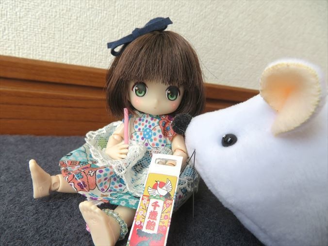 小物)1/12サイズ 千歳飴