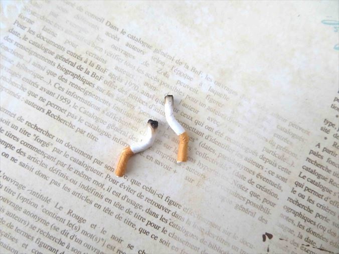 小物)吸い殻のみ