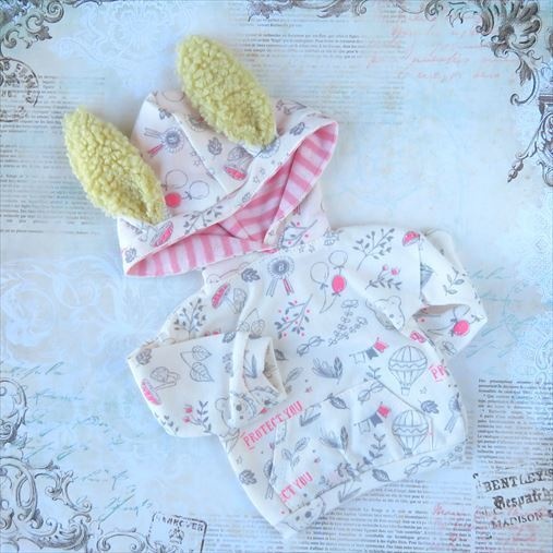 パーカー(MDD・うさ耳付きフード)