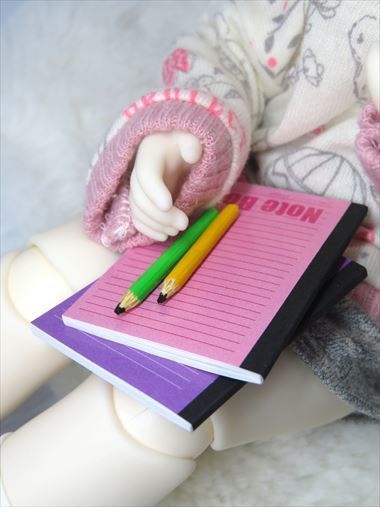 小物)ノート(1/6サイズ)