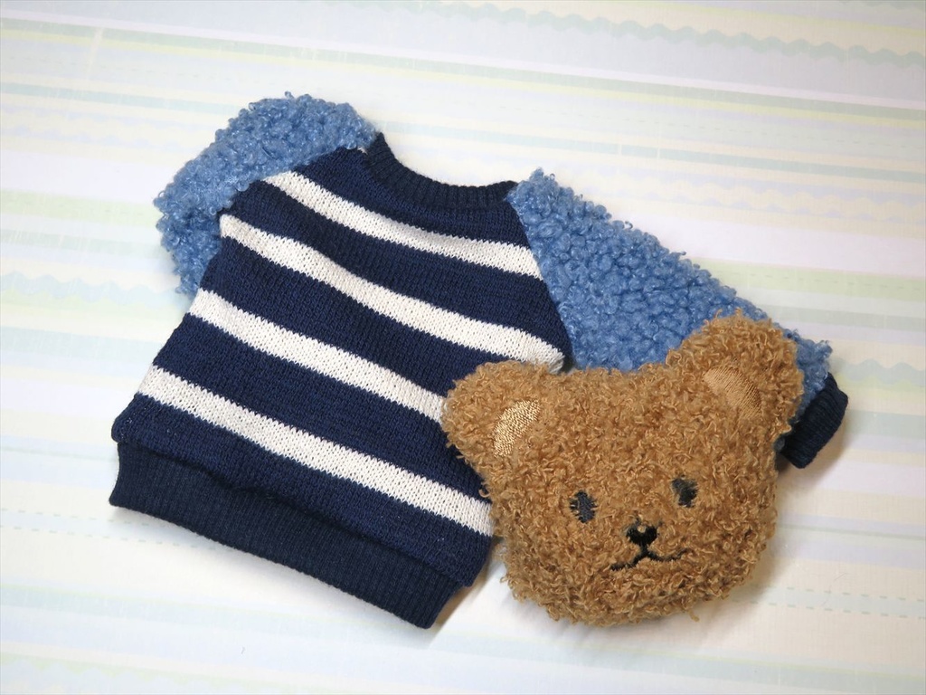 【1/6サイズ】ボーダー服