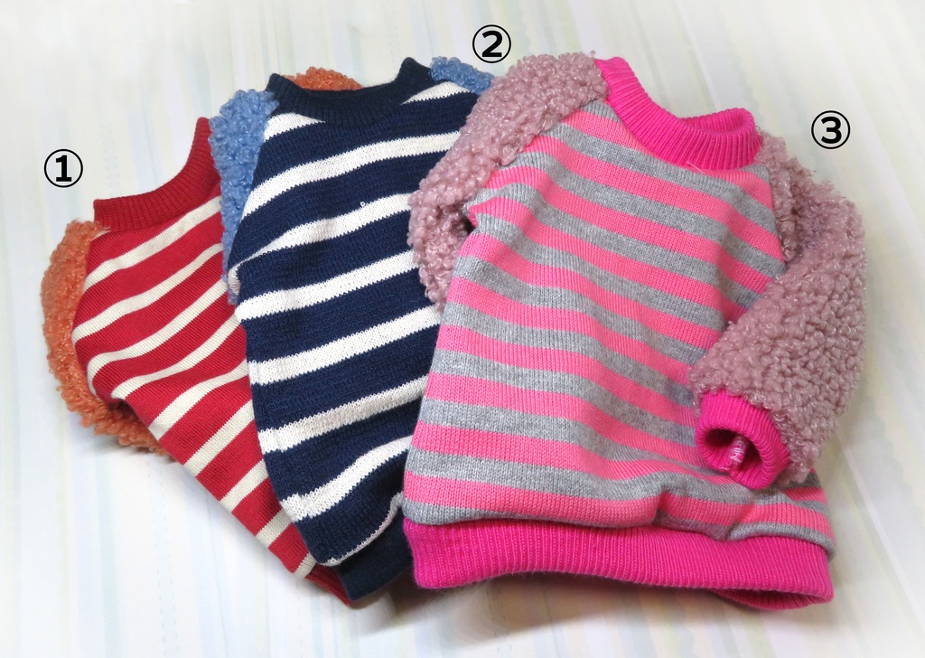 【MDDサイズ】ボーダー服