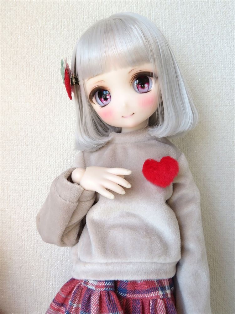 【MDDサイズ】チェックスカートセット