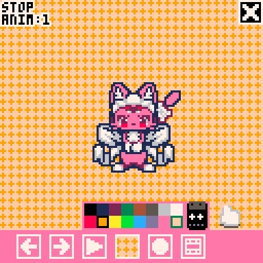 【PICO-8用アニメーションツール】SPRANIM-KIT