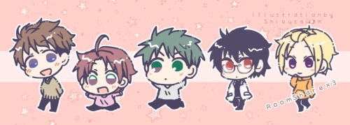 【創作BL】RoomShare×3 ミニキャラマステ