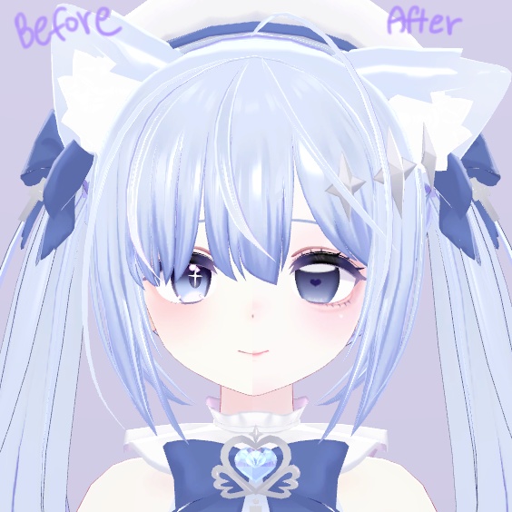 【Ciel / シエル】❤︎地雷系メイク&目テクスチャー❤︎ Super Jirai makeup&eye texture