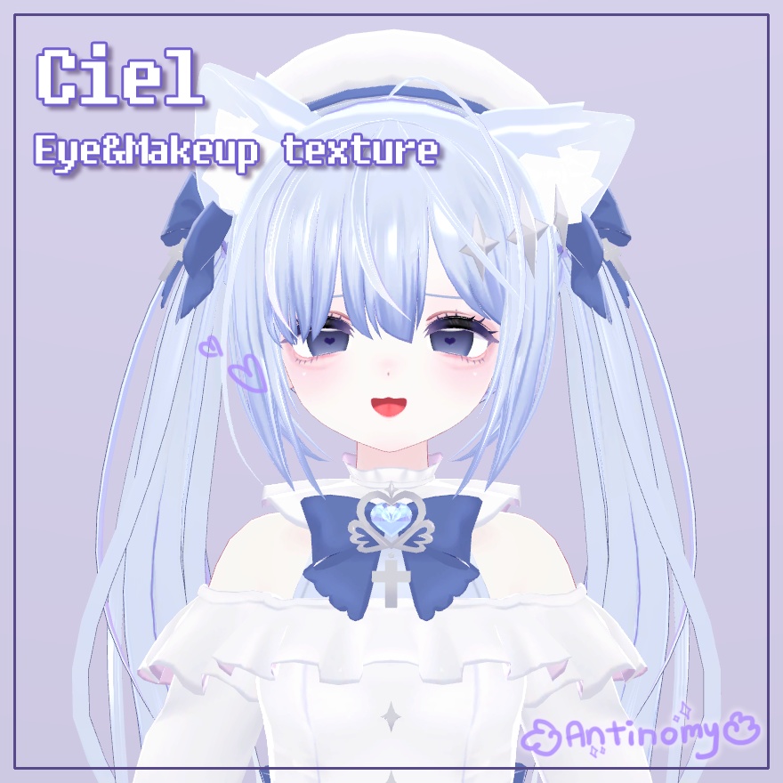 【Ciel / シエル】❤︎地雷系メイク&目テクスチャー❤︎ Super Jirai makeup&eye texture