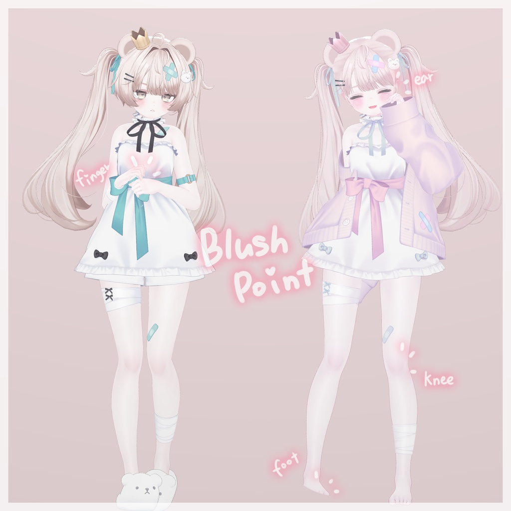 【Milfy / ミルフィ】❤︎Orange&Strawberry Makeup Texture❤︎オレンジ+イチゴメイクテクスチャー❤︎