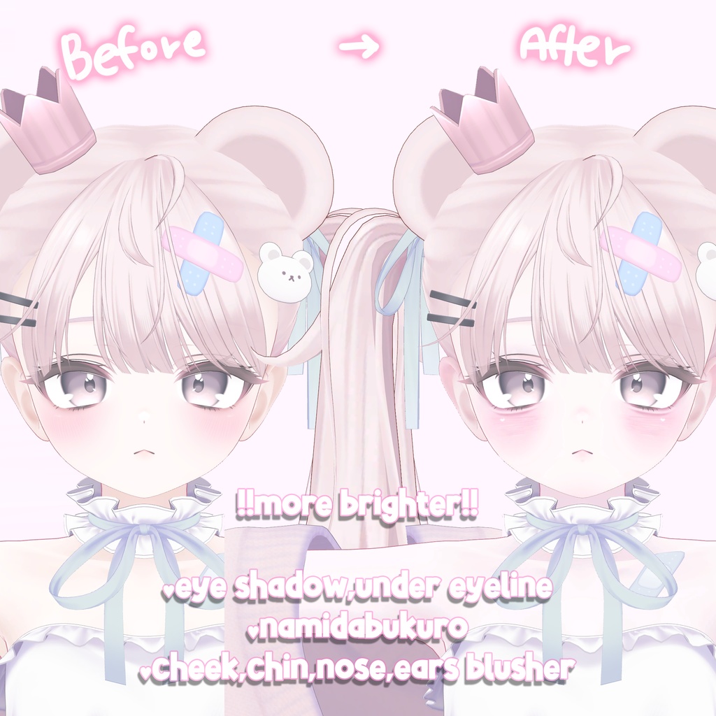 【Milfy / ミルフィ】❤︎Orange&Strawberry Makeup Texture❤︎オレンジ+イチゴメイクテクスチャー❤︎