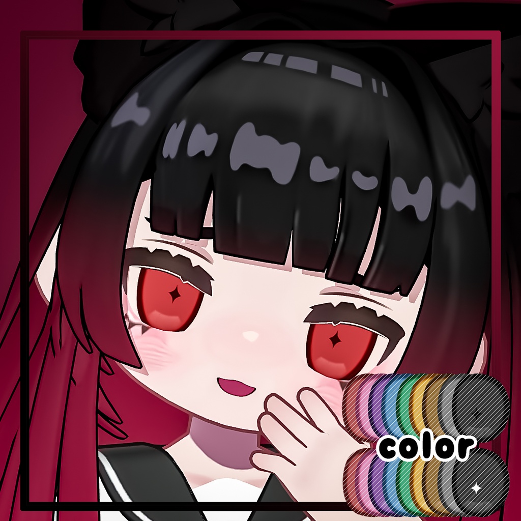 【キプフェル / Kipfel】太フチ‼️ダイア目と下向きまつ毛メイクテクスチャ✨