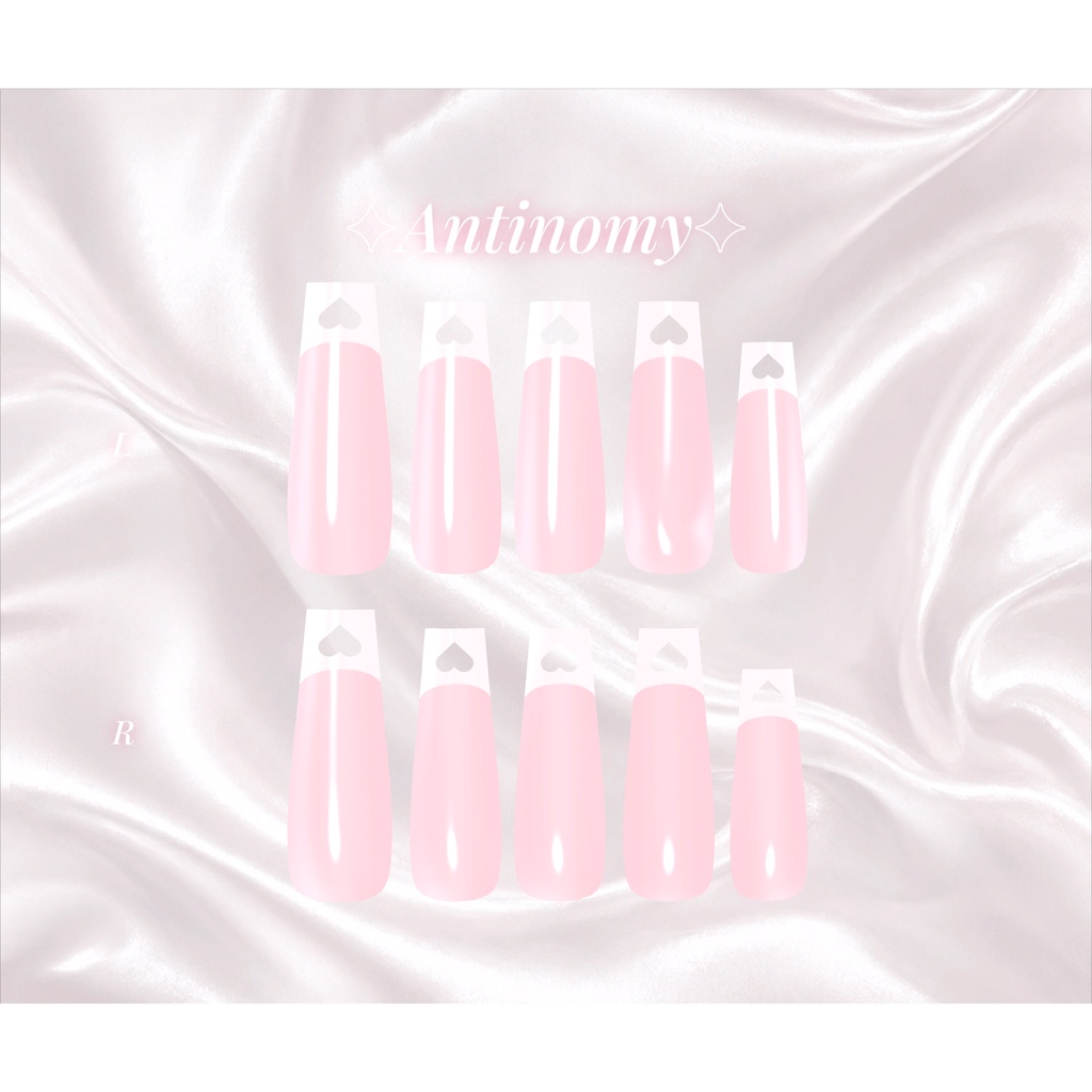 SALE‼️【うらら /Urara対応】Heart♡Punch Nail
