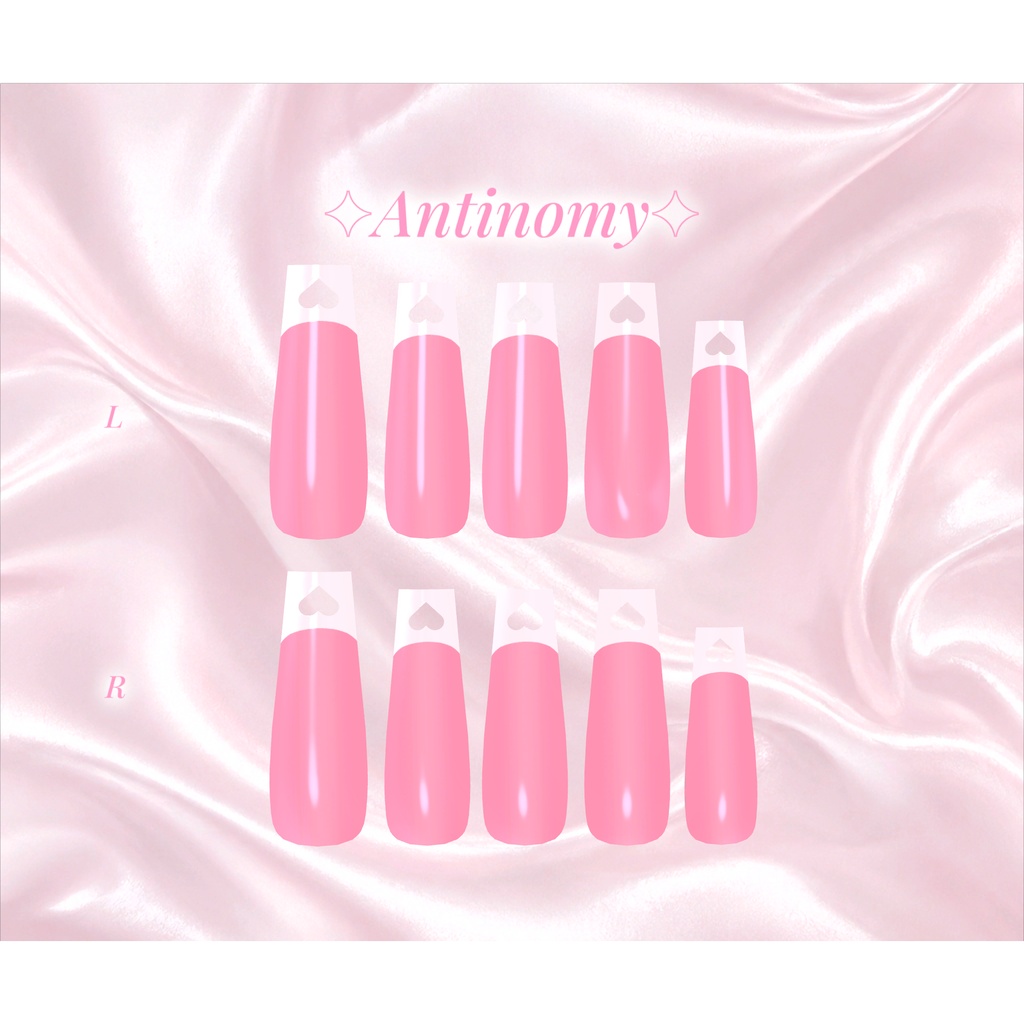 SALE‼️【うらら /Urara対応】Heart♡Punch Nail